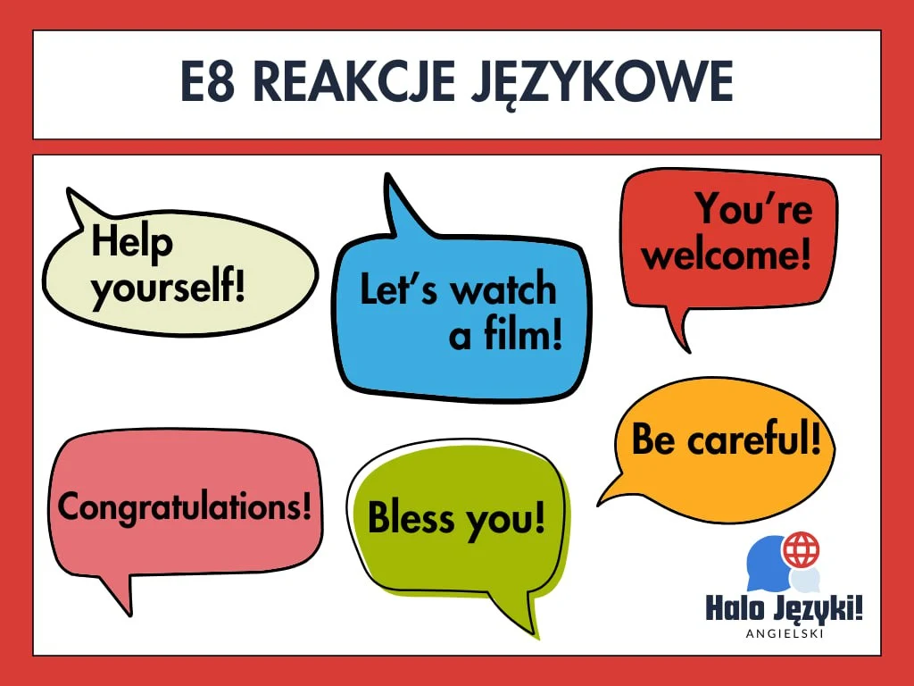 E8 Reakcje językowe